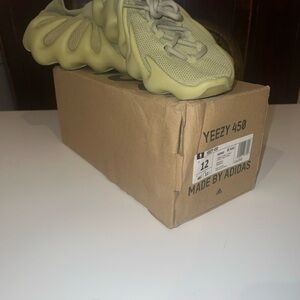 Adidas Yeezy 450 Resin Mens Size 12 Green With Box Preowned Excellent